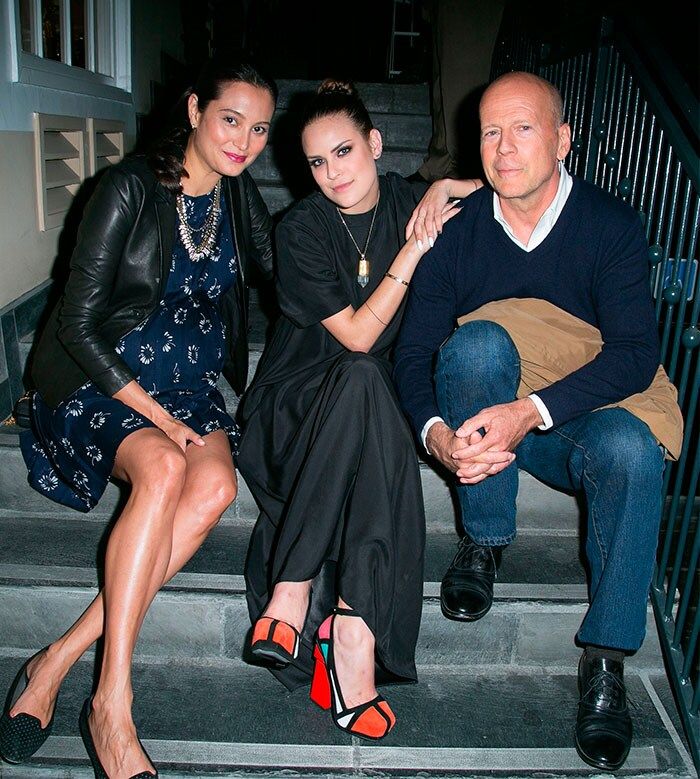 Bruce Willis y Tallulah