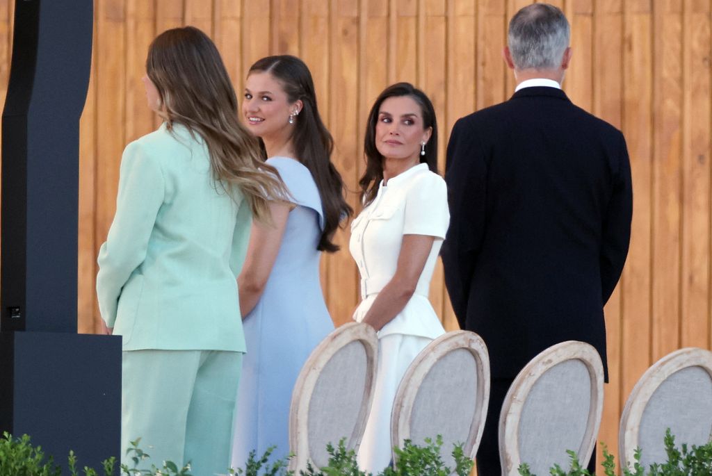 La Familia Real en la misa de Cibeles con el Papa