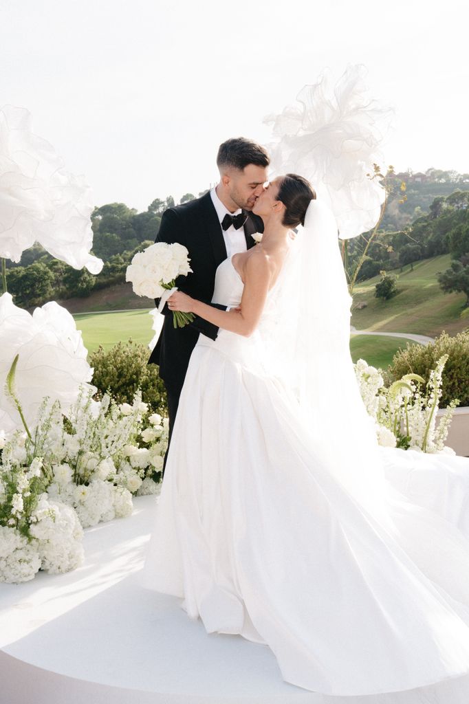 Boda del futbolista Fernando Pacheco y Ángela Guerrero