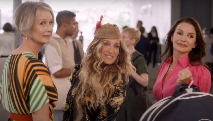 Carrie, Charlotte y Miranda 