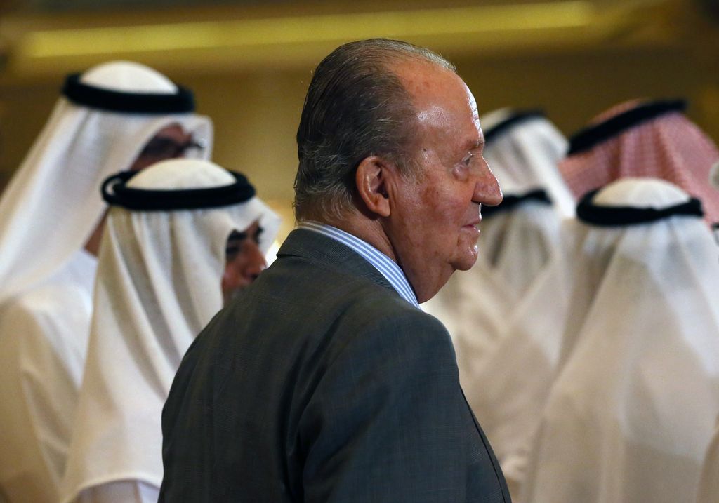El rey Juan Carlos en Abu Dabi