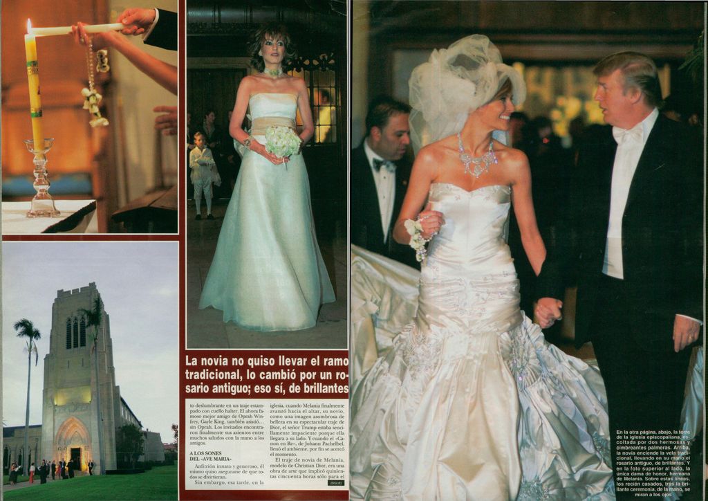 Boda Donald y Melania Trump