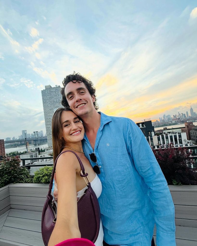 Christian, el hijo de Carmen Morales, presenta a su novia