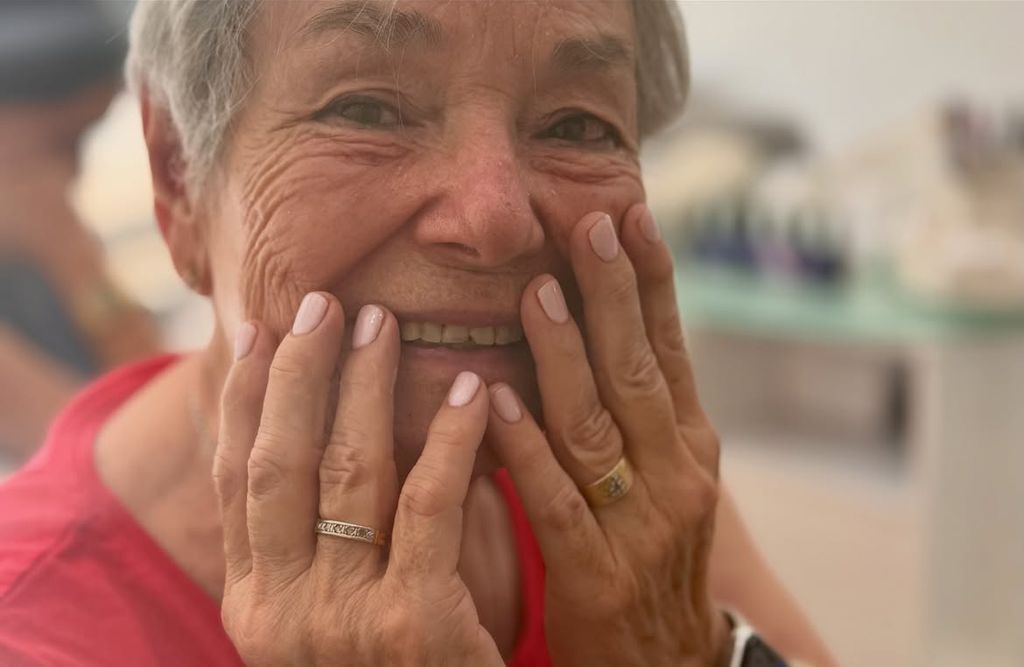 "No hay sonrisa que se parezca a la de una madre", ha comenzado Carme