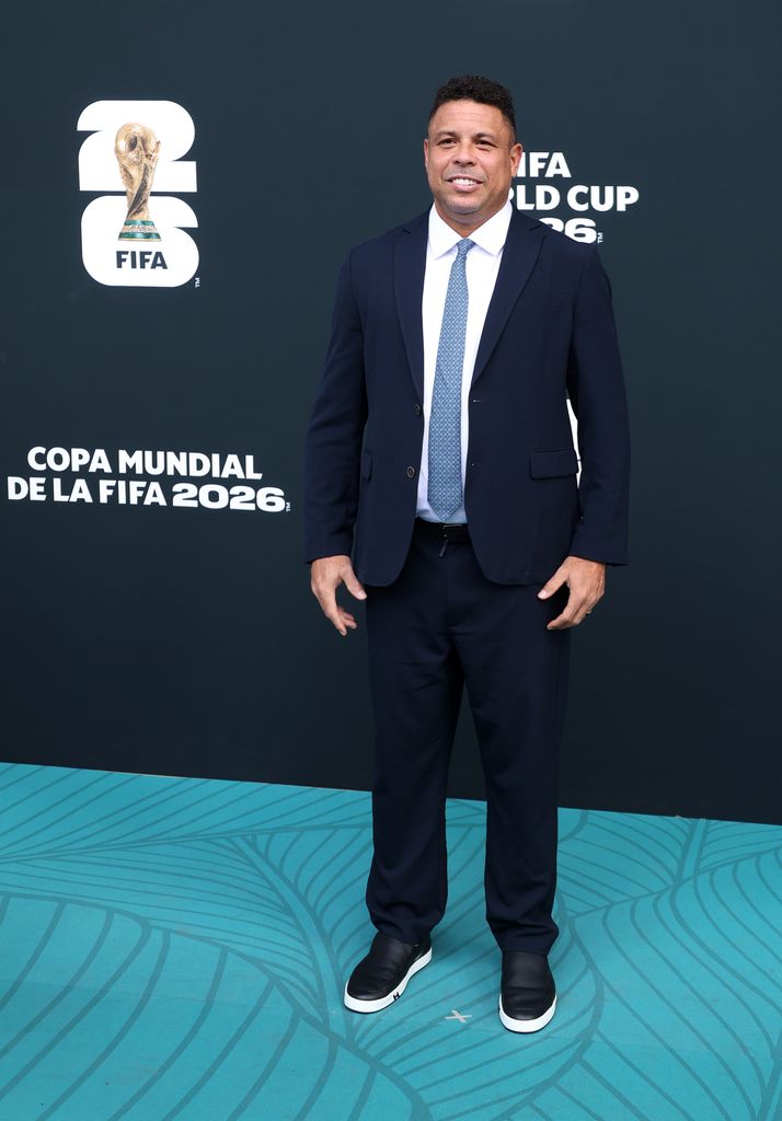 Ronaldo, otra de las estrellas del futbol brasileño de todos los tiempos.