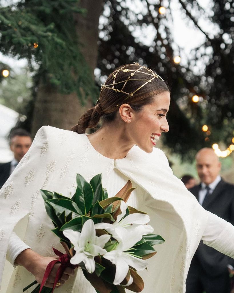 Casquete joya para novias