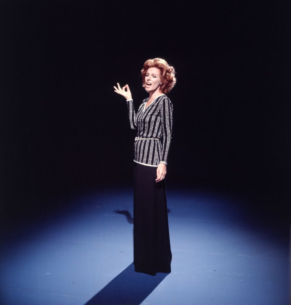 Ornella Vanoni en un concierto