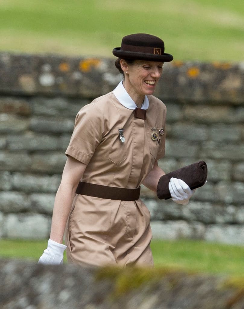María Teresa Borrallo en el enlace de Pippa Middleton y James Matthews en St Mark's Church, en mayo de 2017. 