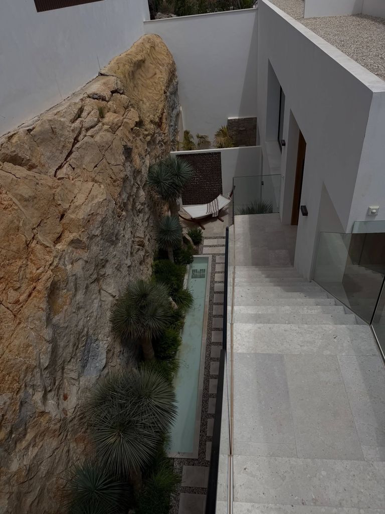 Uno de los rincones de la casa donde se ha hospedado Blanca Suárez