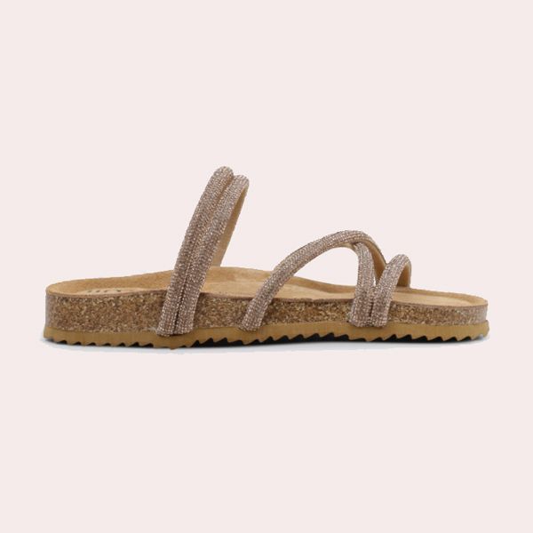 Sandalias planas brillo de Limma