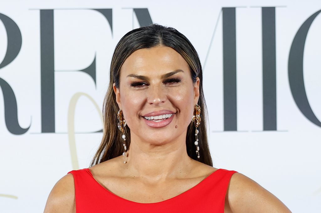 Raquel Perrera durante la gala de los premiosTalento Fashion en octubre de 2025 en Madrid