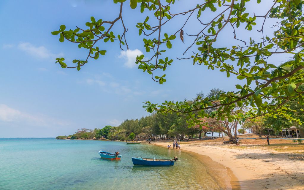 Playa en la isla de Sal, Cabo Verde