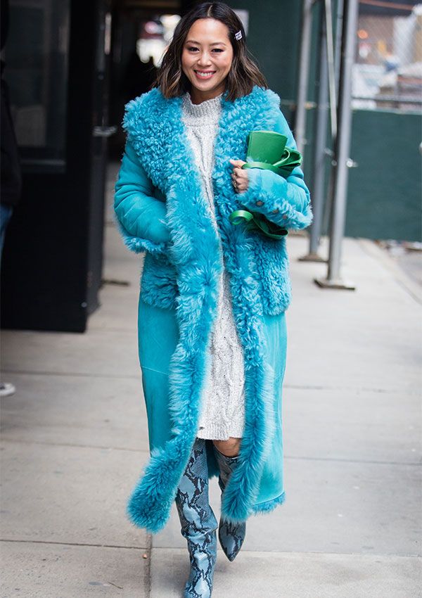 botas azules