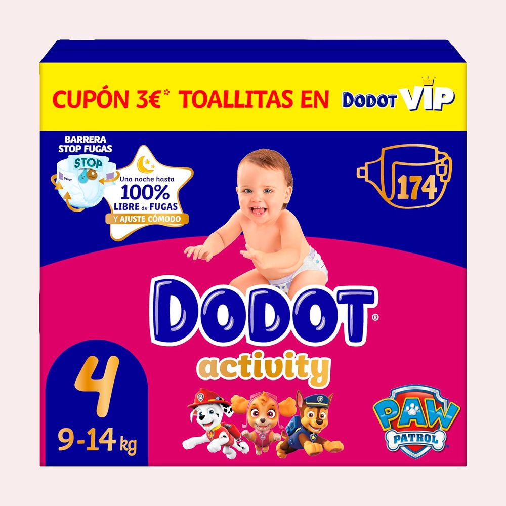 Dodot Pañales Bebé Activity Talla 4