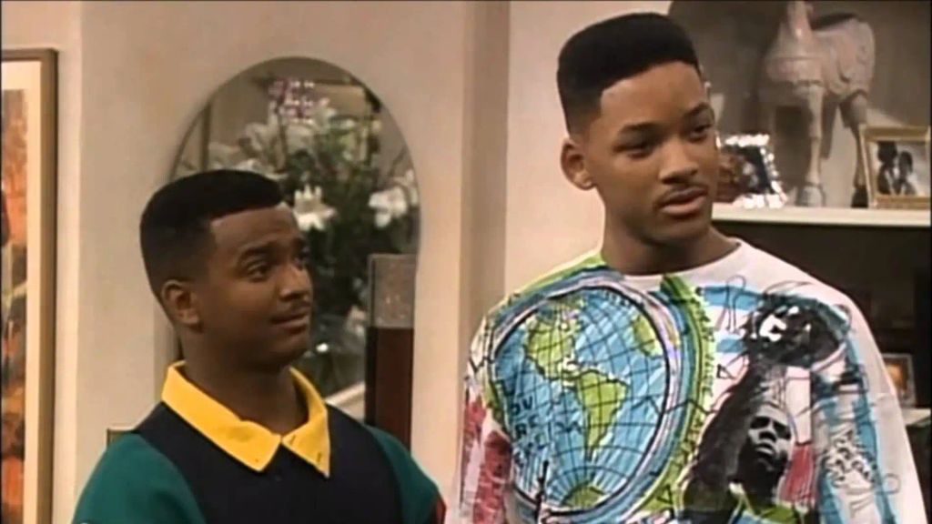 Will y su primo Carlston en 'El príncipe de Bel-Air'
