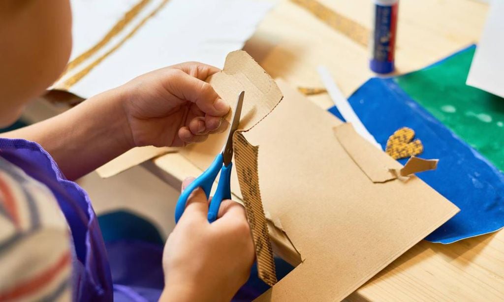 Manualidades para fomentar la creatividad de los niños