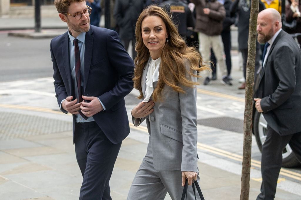 Kate Middleton, princesa de Gales, en el Salesforce Tower Summit en Londres, 2025.