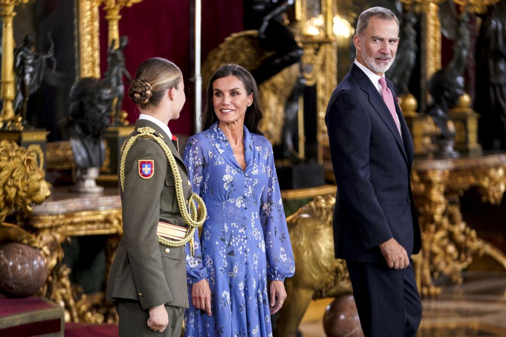 Reina Letizia Día de la Hispanidad Leonor