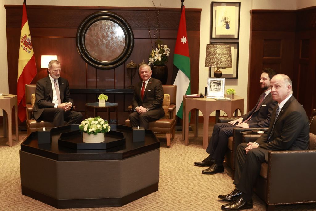 Rey Felipe VI, Abdalá II de Jordania