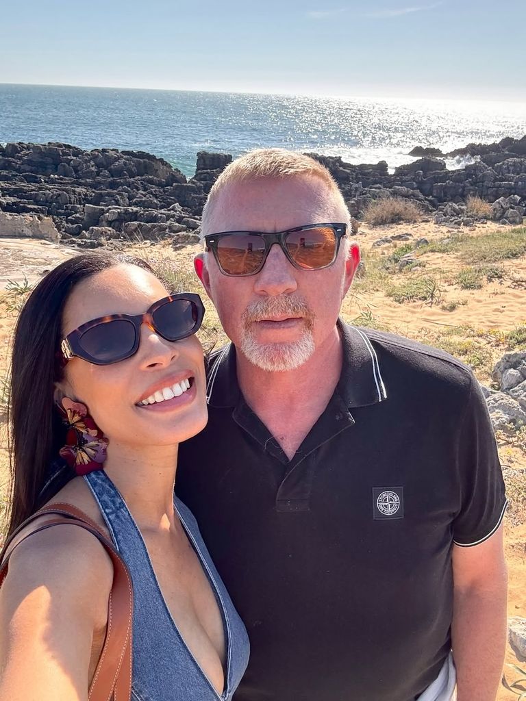 La pareja también encuentra momentos juntos para el romance