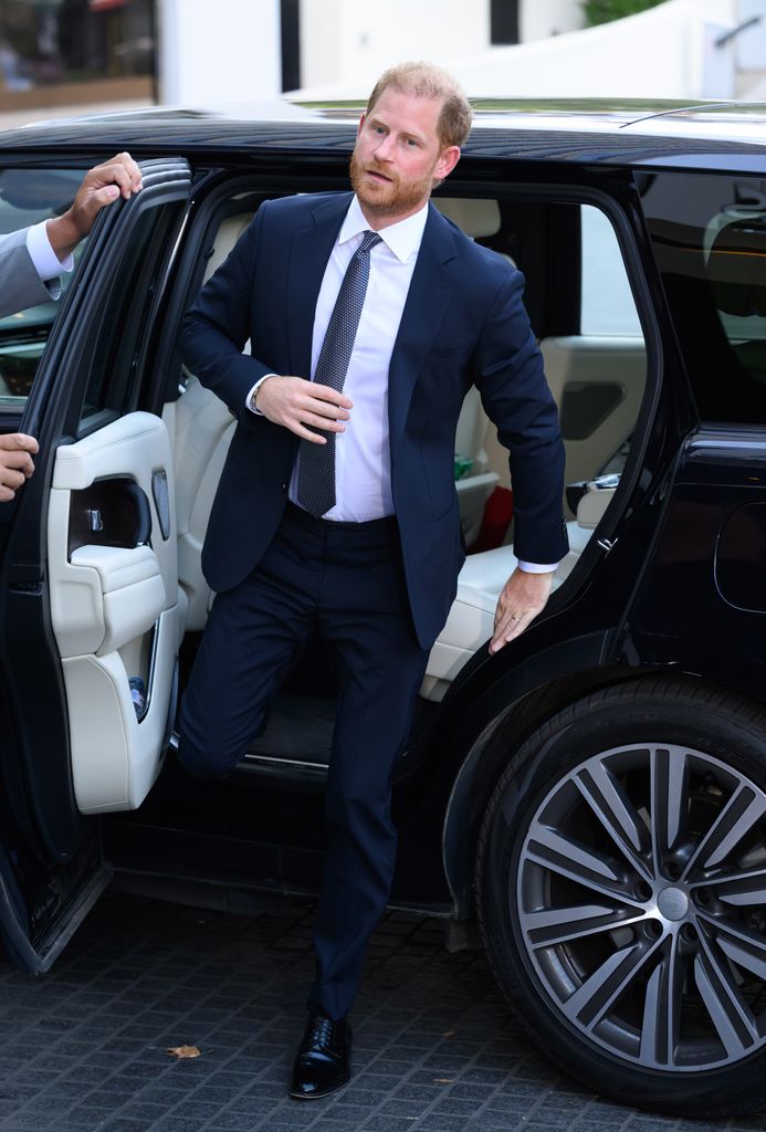 El príncipe Harry llega a los Premios WellChild 2025