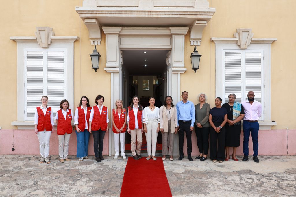 Reina Letizia en Cabo Verde en marzo de 2025