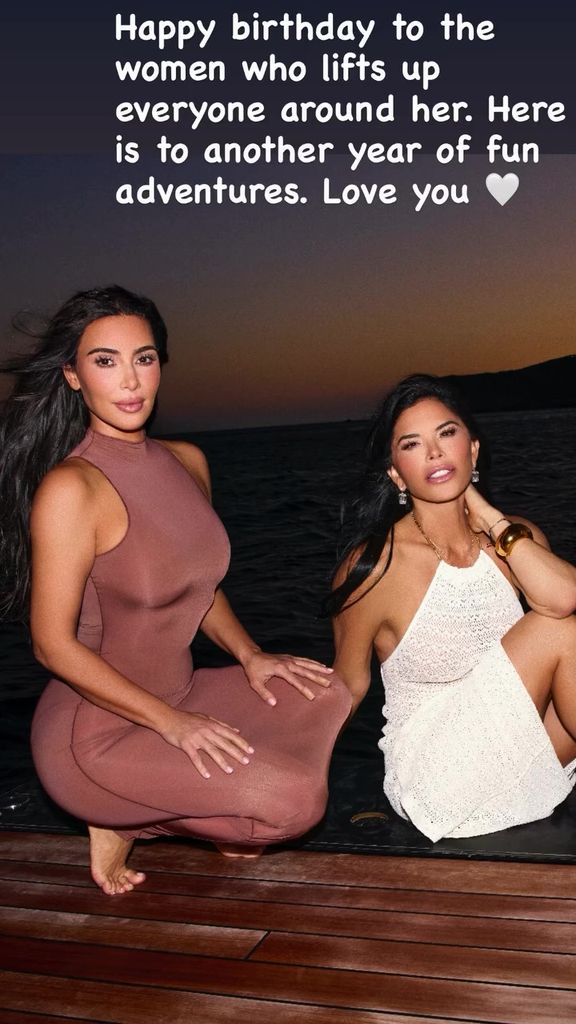 Lauren Sánchez Bezos honró su amistad con Kim Kardashian con un lindo mensaje de cumpleaños.