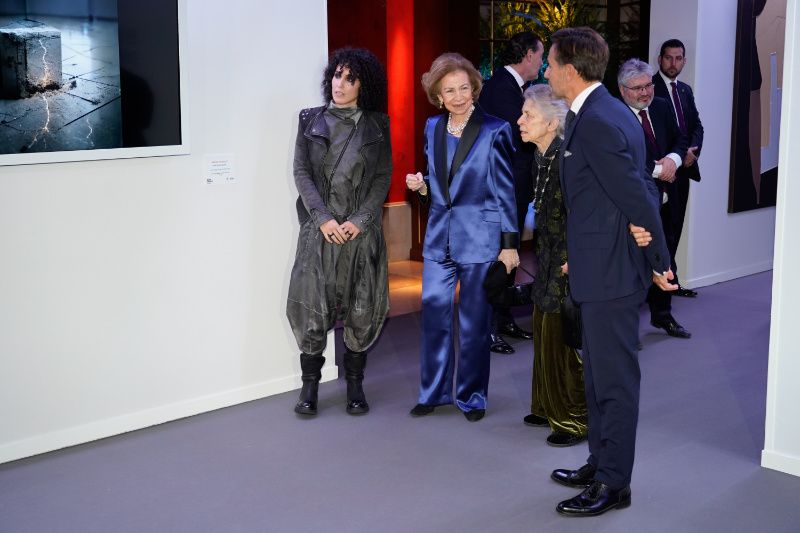 La reina Sofía e Irene de Grecia presiden los premios BMW de pintura