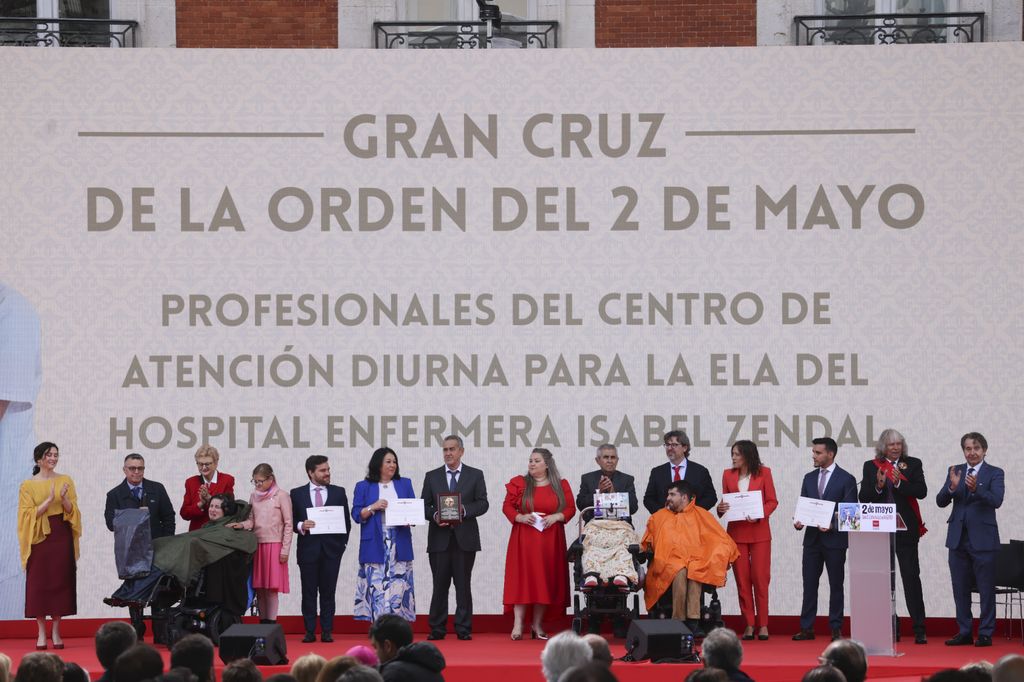 Entrega de la Gran Cruz de la Orden del 2 de Mayo