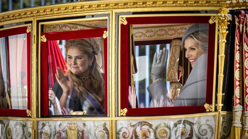 Máxima y su hija Amalia de Holanda 