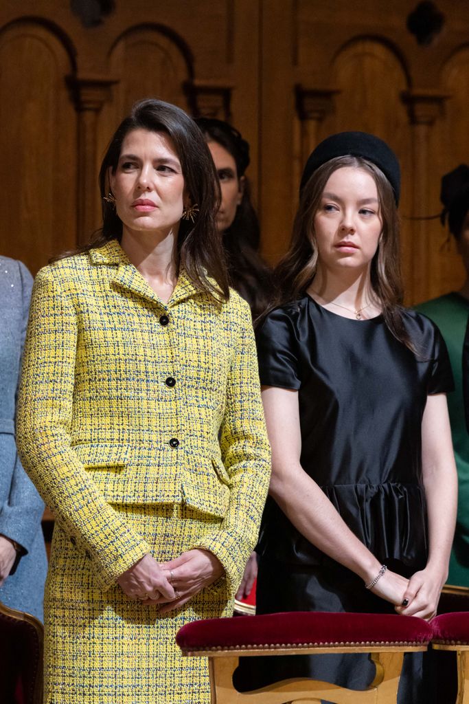Carlota Casiraghi y Alexandra de Hanover en el Día Nacional de Mónaco