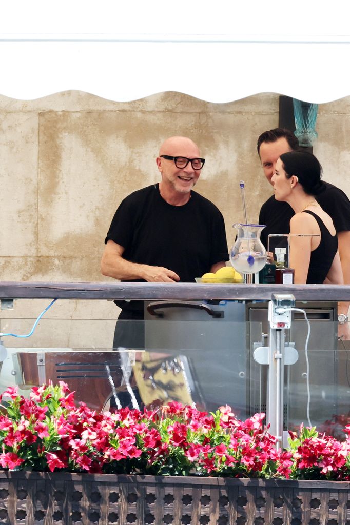 El modisto Domenico Dolce en Venecia para la boda de Jeff Bezos y Lauren Sánchez
