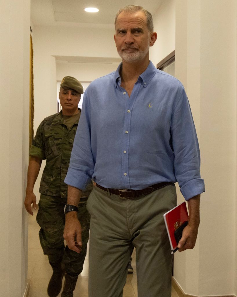 Felipe VI, consternado con los incendios en España