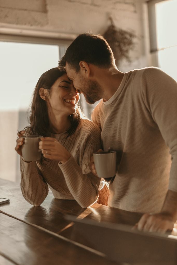 pareja feliz