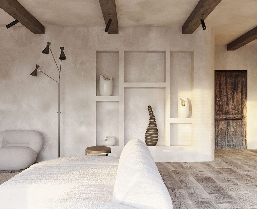 Pared con textura