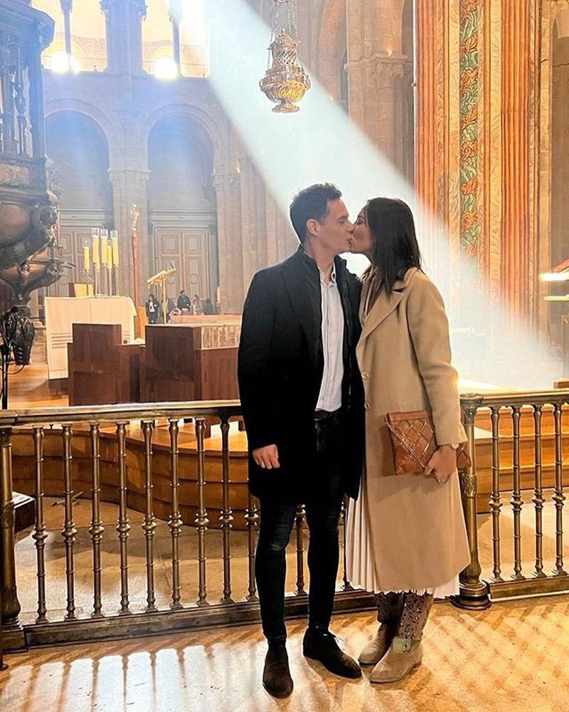 Patricia Pardo y Christian Gálvez