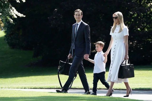 Ivanka Trump con el vestido que ha llevado Arabella recientemente
