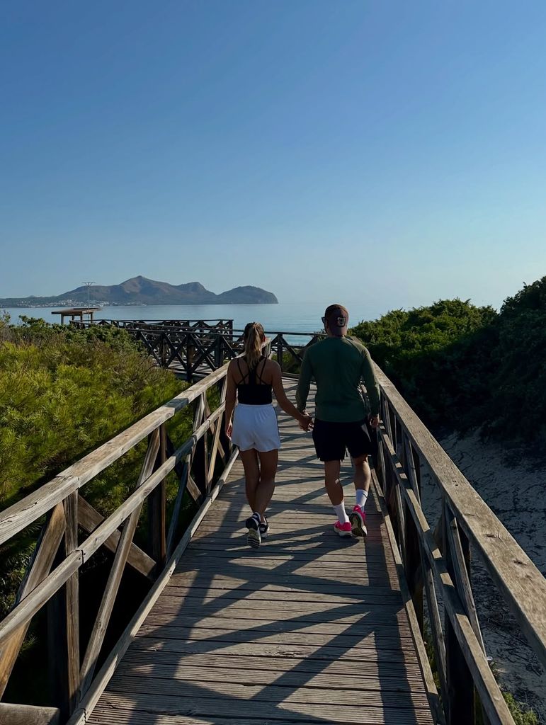 David Bustamante y Yana Olina, en Mallorca