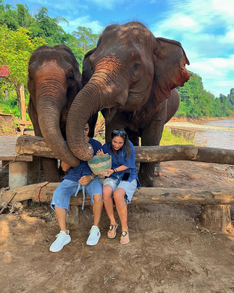 En su viaje juntos a Tailandia