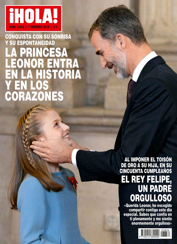Portada Hola de la Princesa Leonor