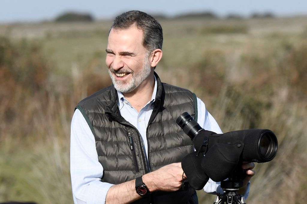 Don Felipe es un gran apasionado de la astronomía