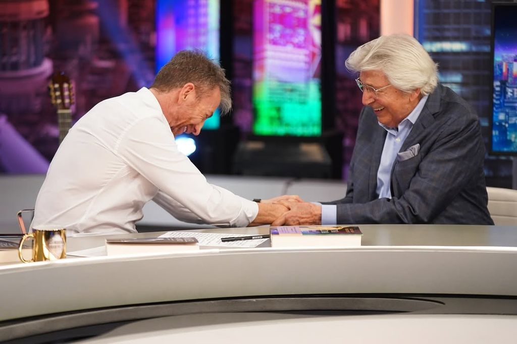 Manuel Alejandro, el célebre compositor español visita El Hormiguero para hablar de su trayectoria profesional