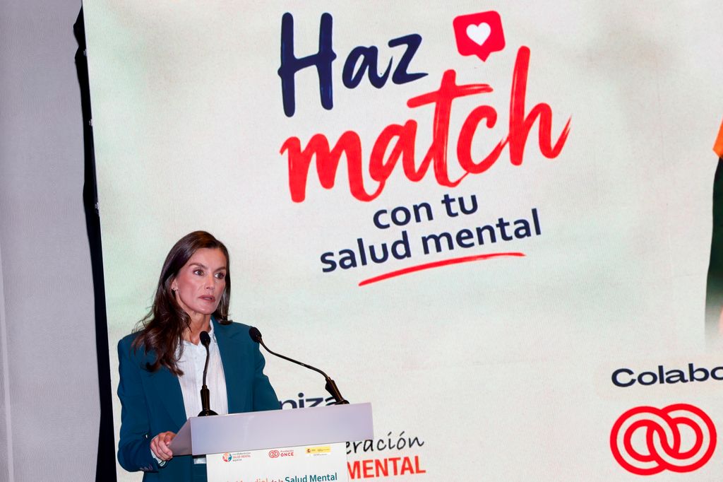 La reina Letizia en el Día Mundial de la Salud Mental