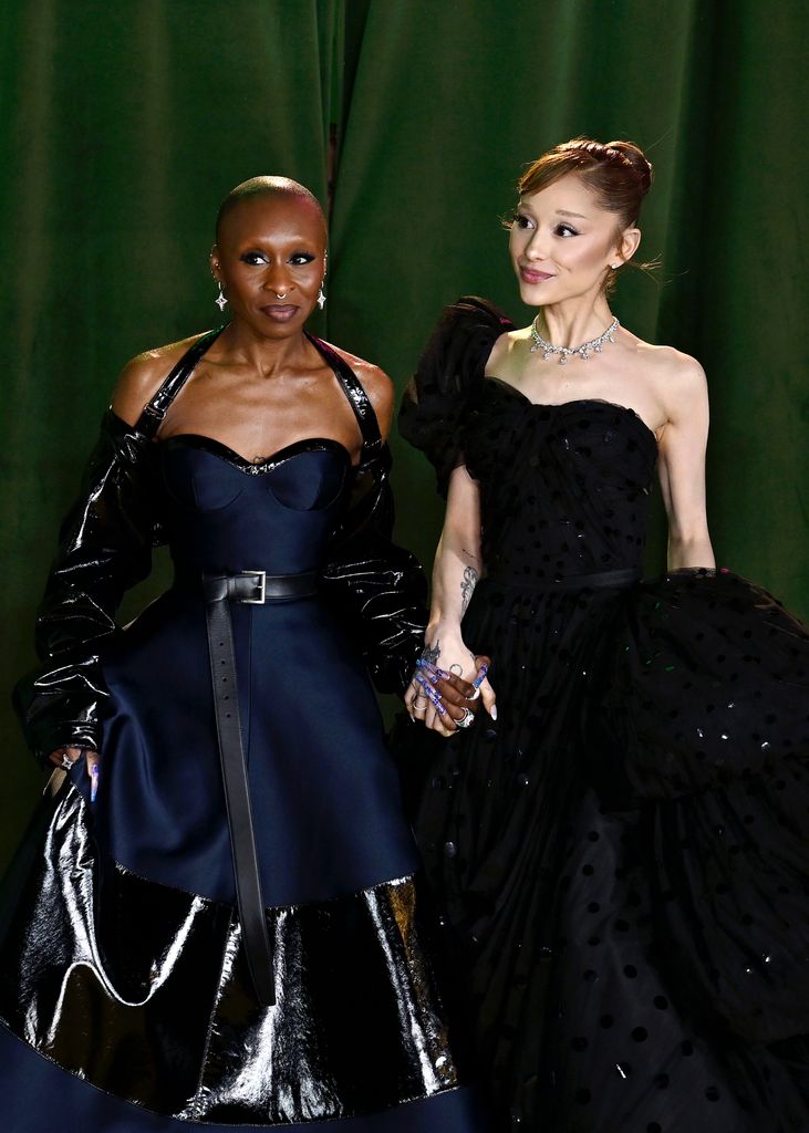 Cynthia Erivo y Ariana Grande en el estreno en Londres de 'Wicked: For Good'.