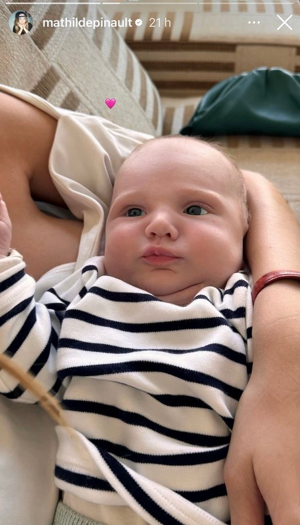 Así luce el pequeño François, hijo de François Pinault y Maria Lara Cosima.