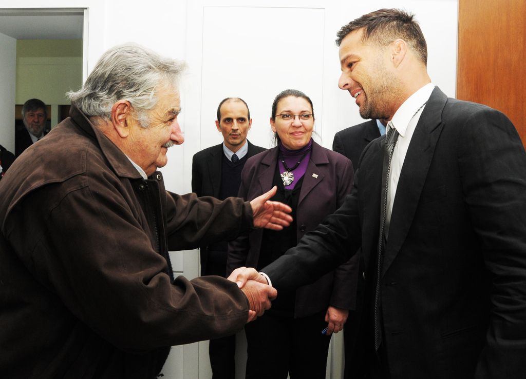 El 31 de agosto de 2011, Rucky Martin se reunió con el entonces presidente José Mujica en Montevideo, Uruguay.