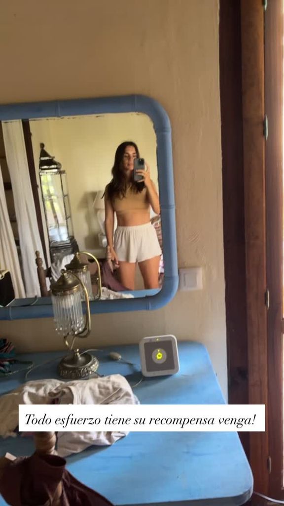 Elena Furiase presume de figura en sus primeras imágenes de verano