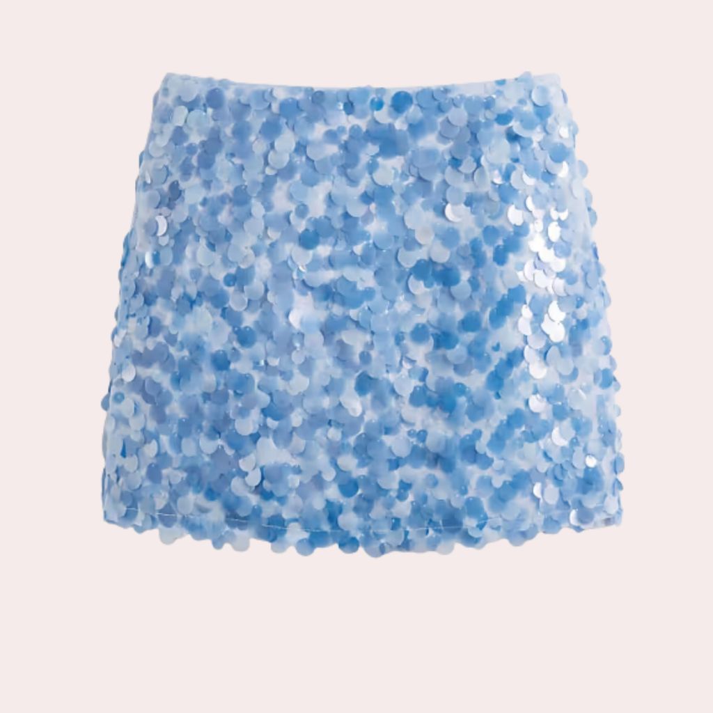 La falda de lentejuelas de inspiración sirena