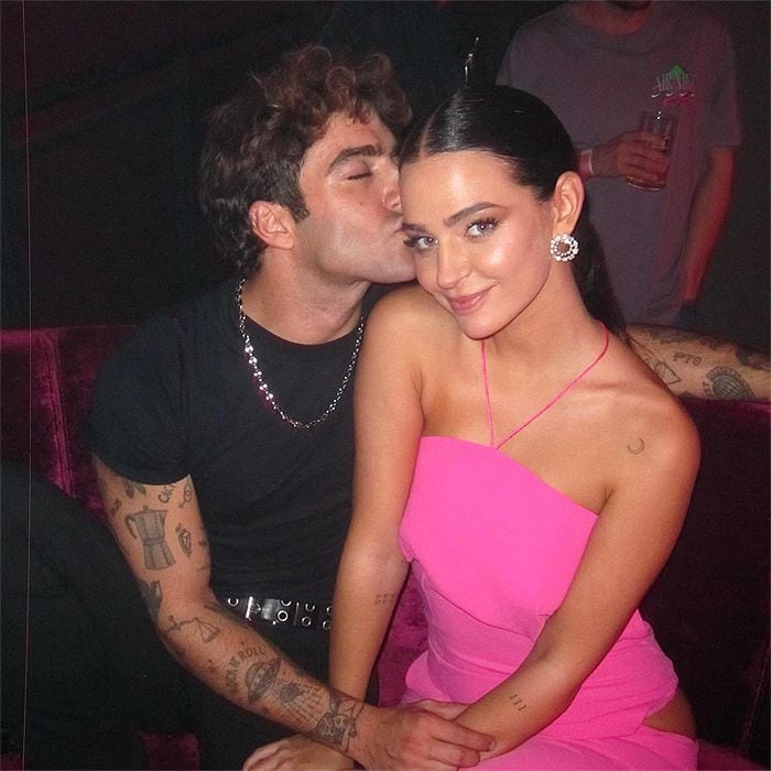 Laura Escanes con su novio, Álvaro de Luna