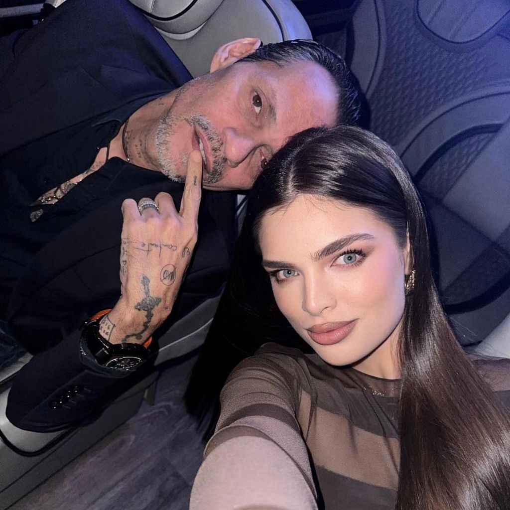 Nadia Ferreira y Marc Anthony